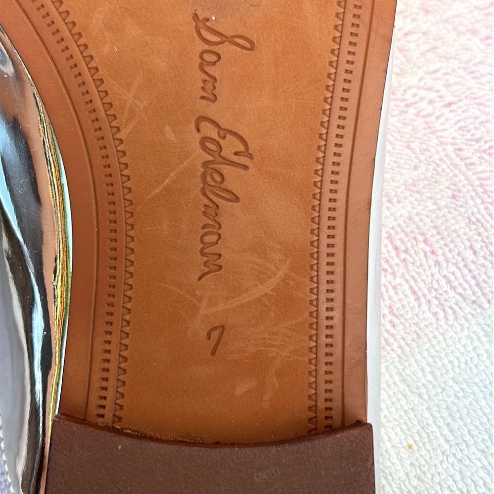 NWOT Sam Edelman Silver Linnie Bit Mules in Soft Silver size 7 - Picture 2 of 4